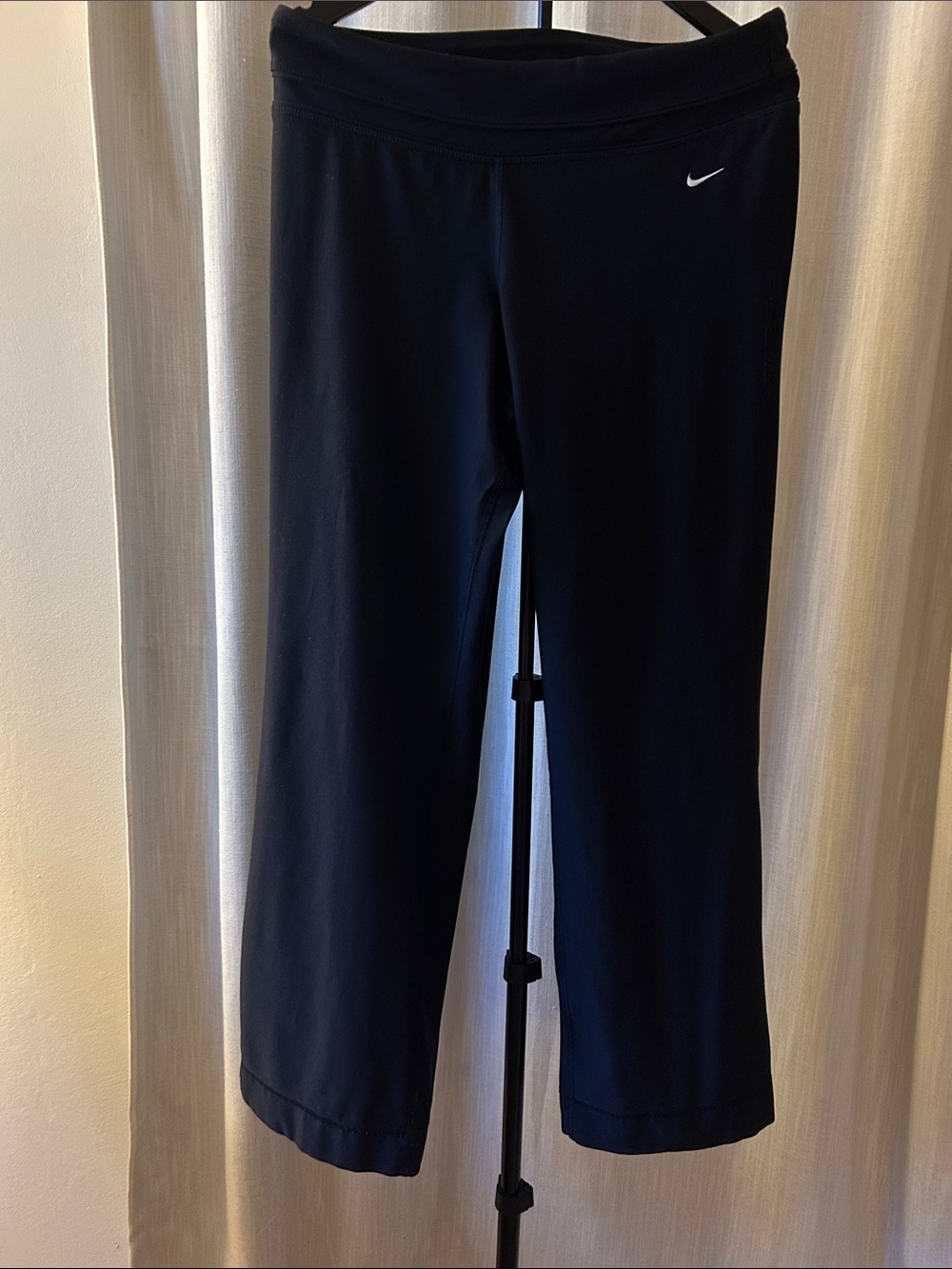 Nike Dri-Fit Black Wide-Leg Performance Pants